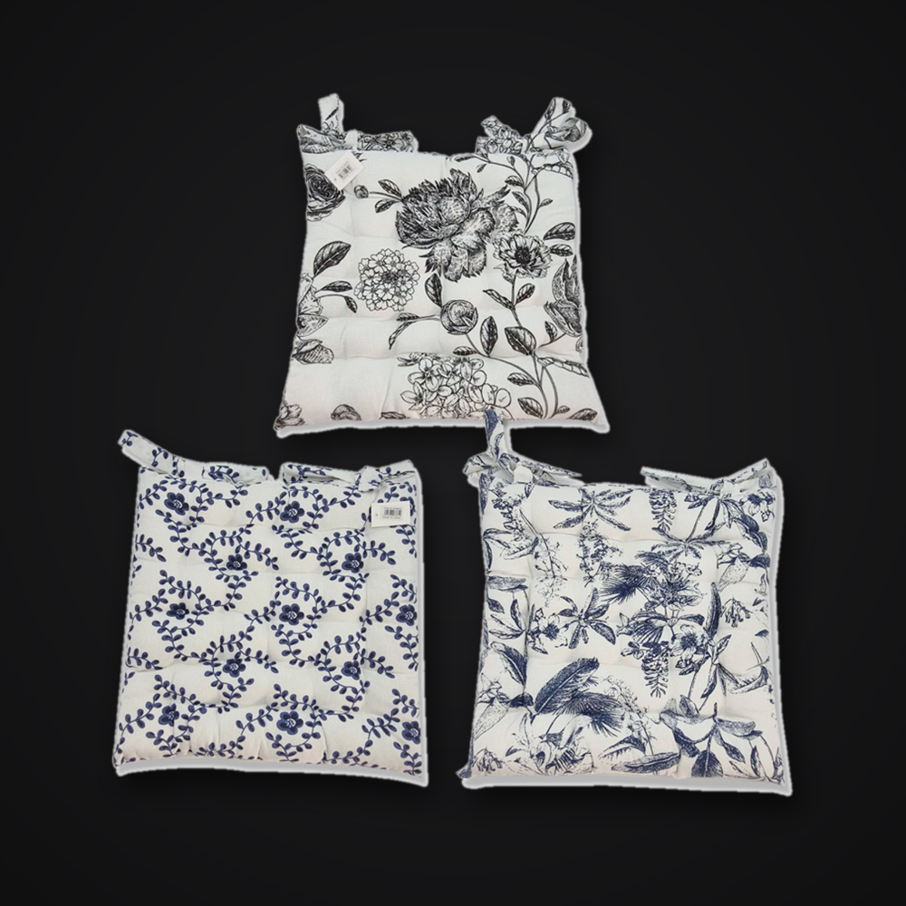 Square Chair Cushion (Assorted Design)