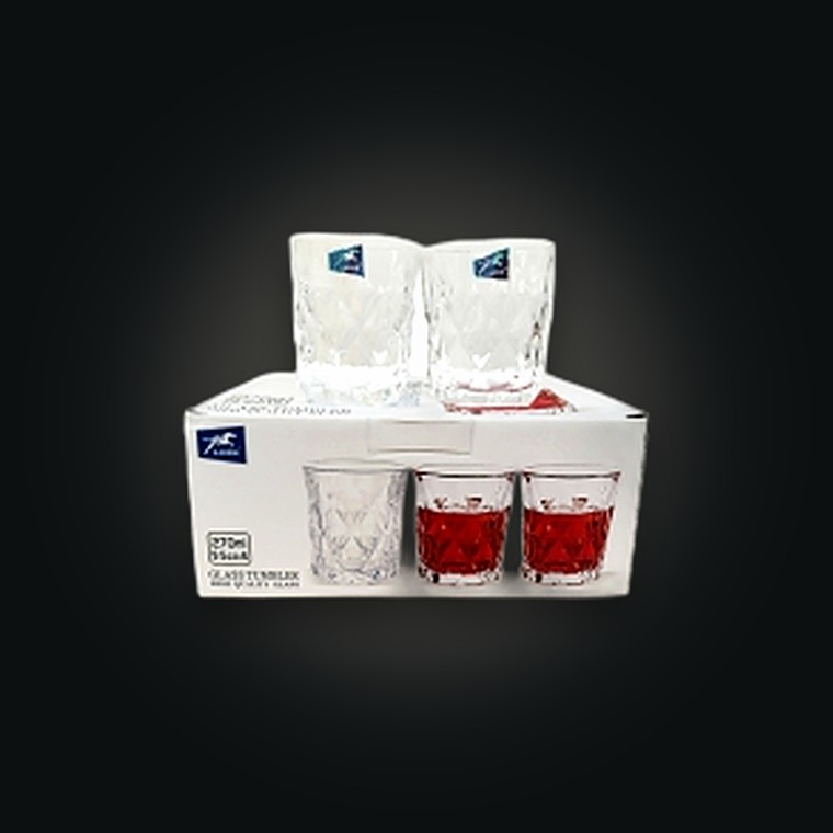 Glass - Whisky Glass 6P 8.3X10CM