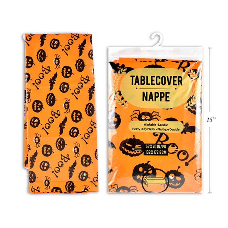 Halloween Table Cloth 52"X70"/132X178CM Flannel Backed