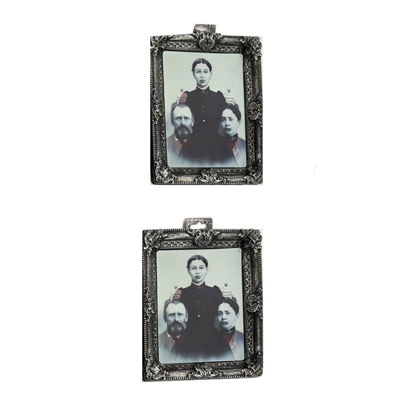 Halloween Photo Frame Plaque Lenticular 26x31cm