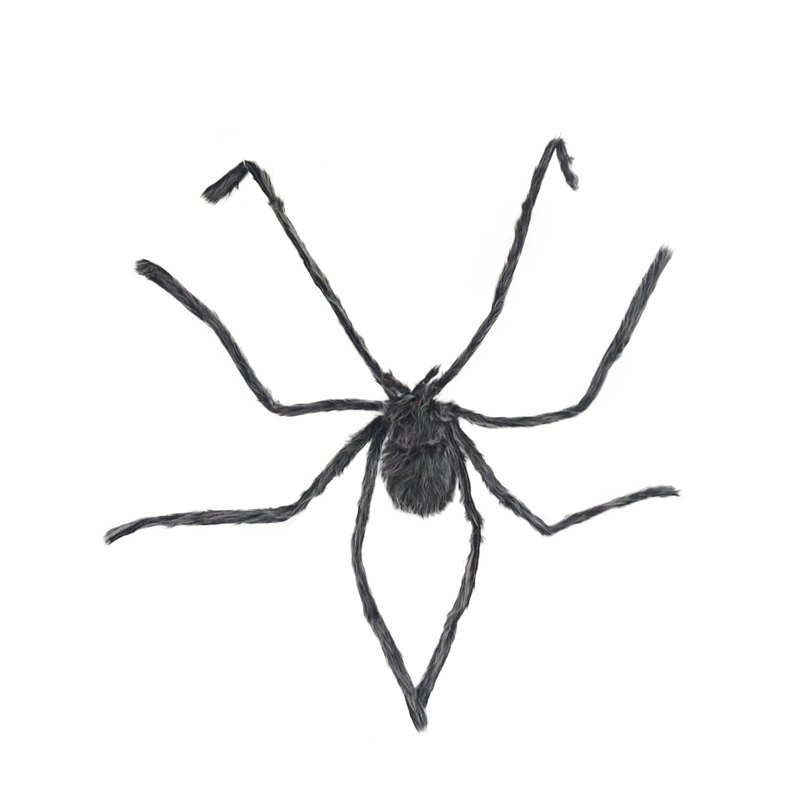 Halloween Spider 128cm Grey