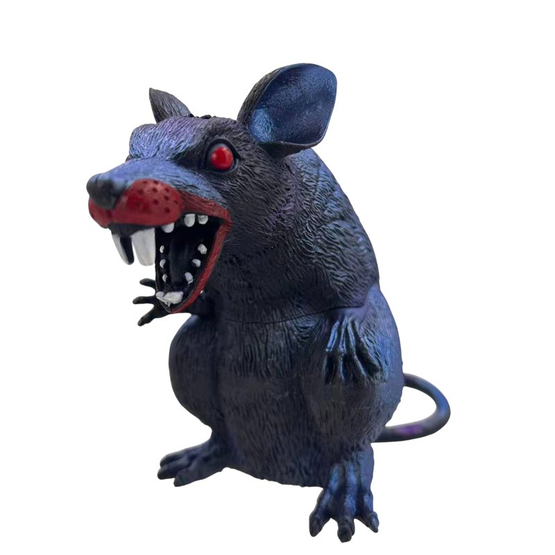 Halloween Metal Look Mouse 12.2x21x19.2cm