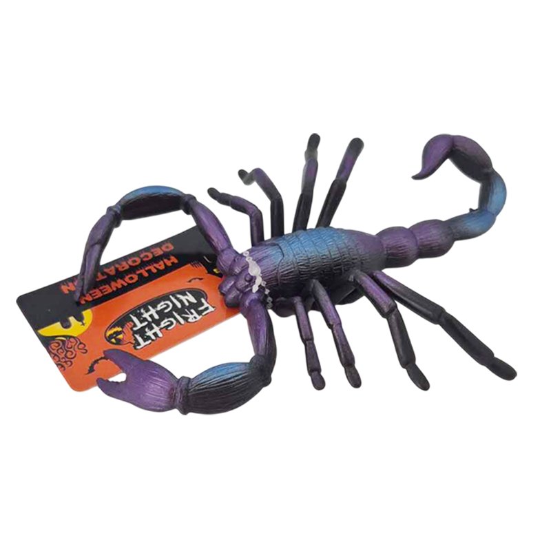 Halloween Metal Look Scorpion 17.5x8.8x6cm