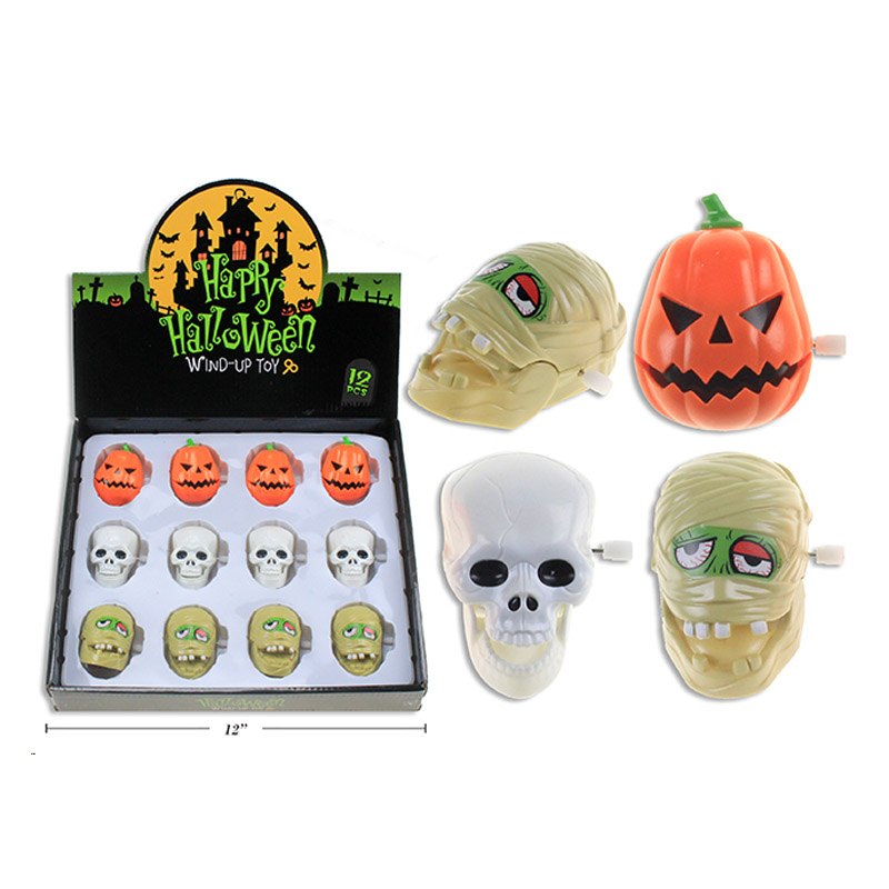 Halloween Wind Up Character 7cm 3 Assorted