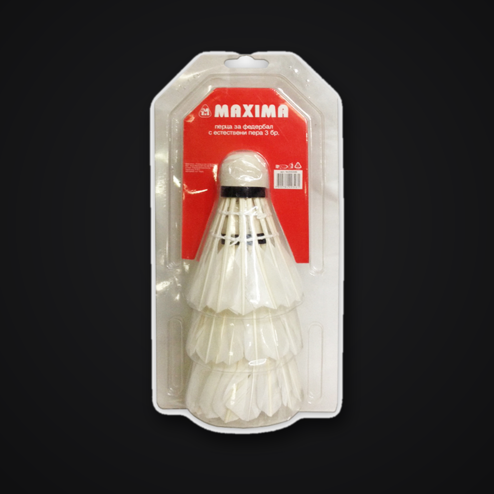 Badminton Shuttlecocks 3pk