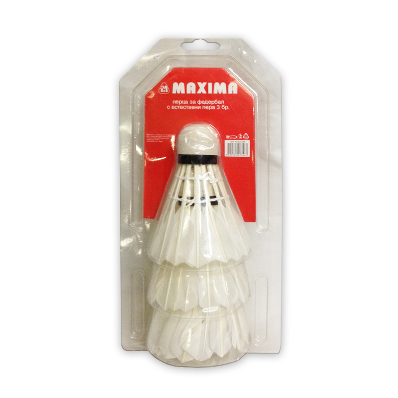 Badminton Shuttlecocks 3pk