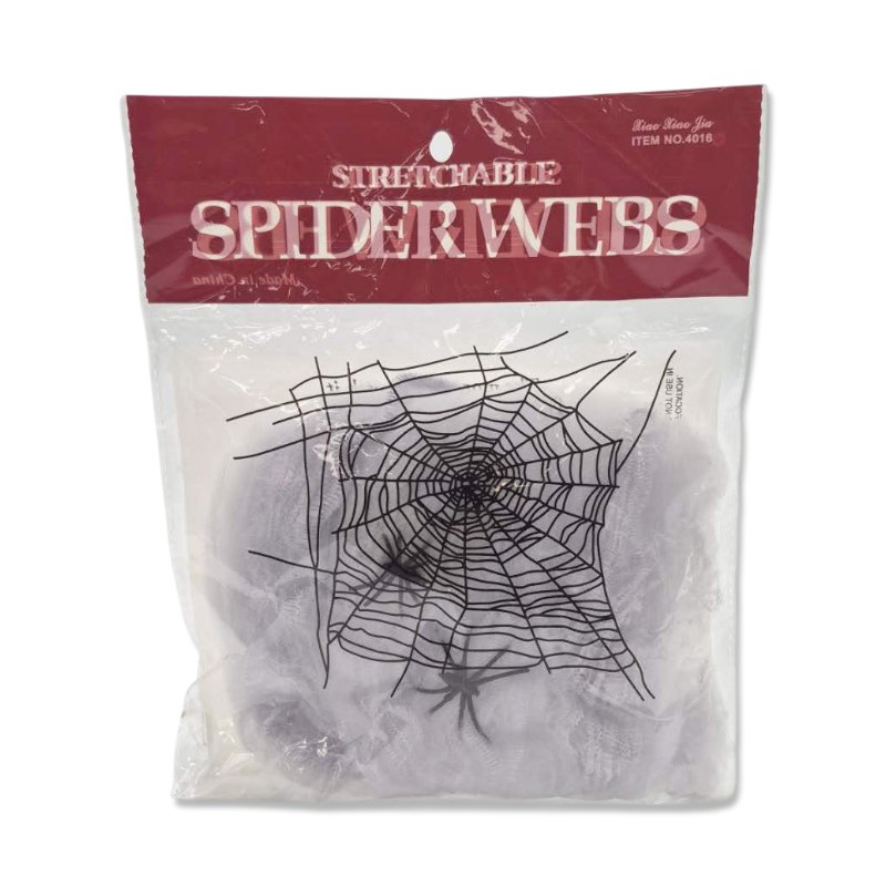 Halloween Spiderweb White 20g