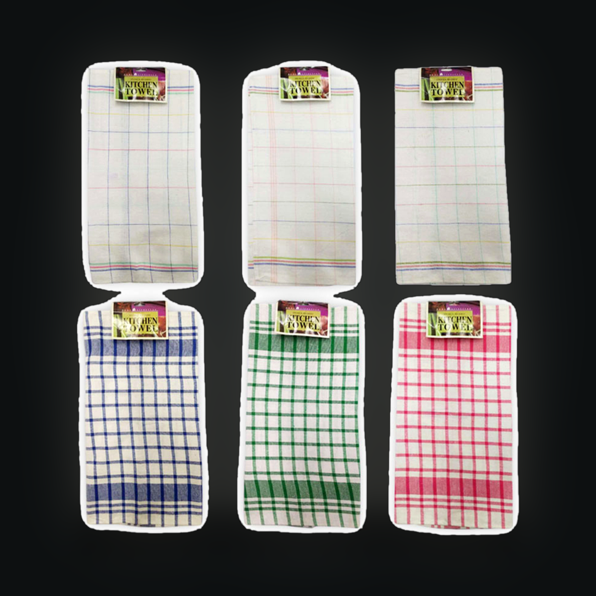 Cotton Tea Towel (Assorted Design)
