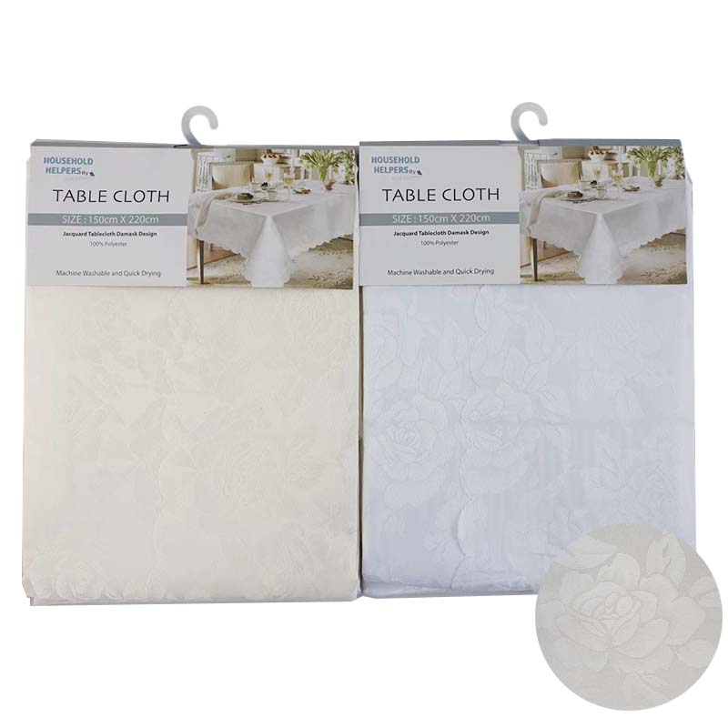 Table Cloth Damask 150X220CM 2COLS
