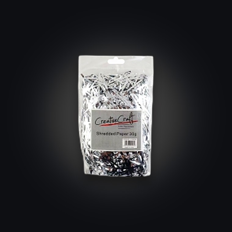 30G Paper Shreds Silver