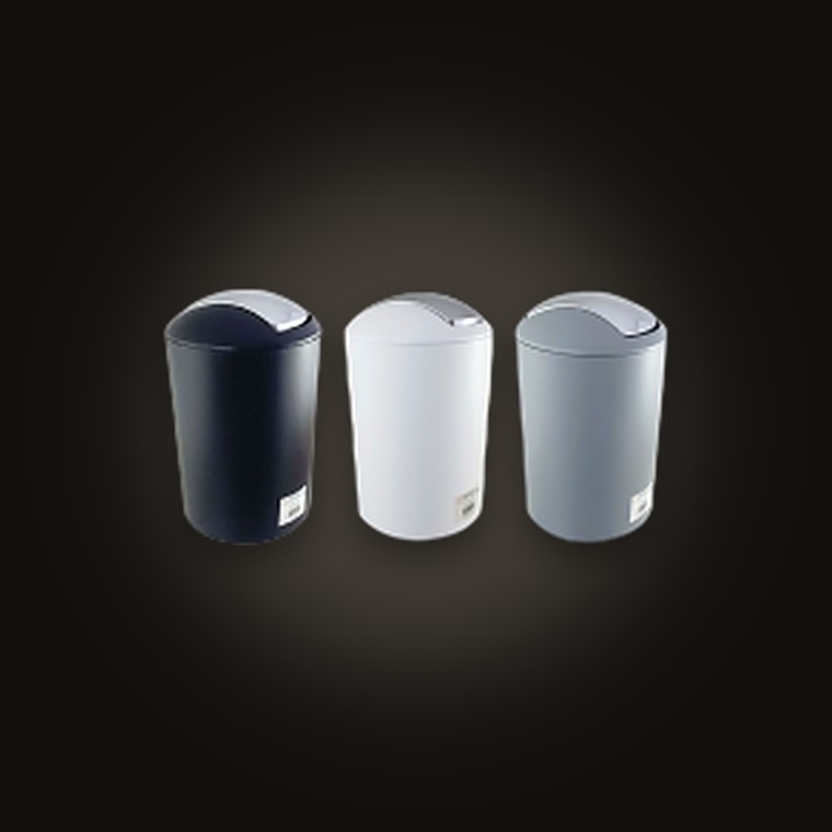 Clean - Rubbish Bin 5L 19X30CMH 3COLS