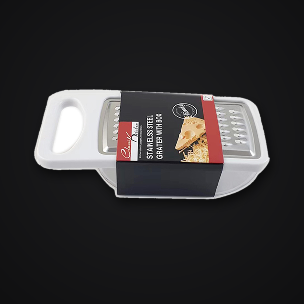 Stainless Steel Cheese Grater with Box