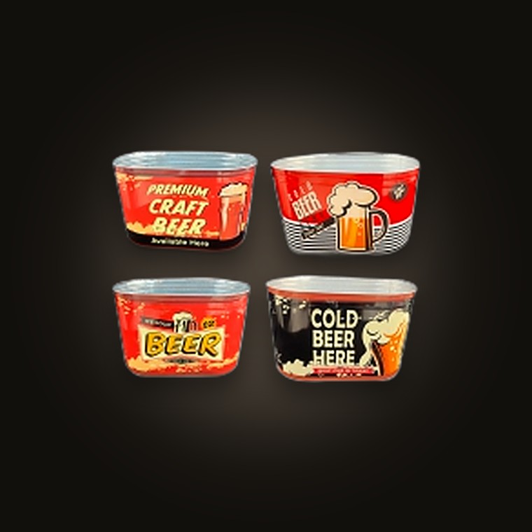 Metal Ice Bucket 33X19.8X20CM 4A