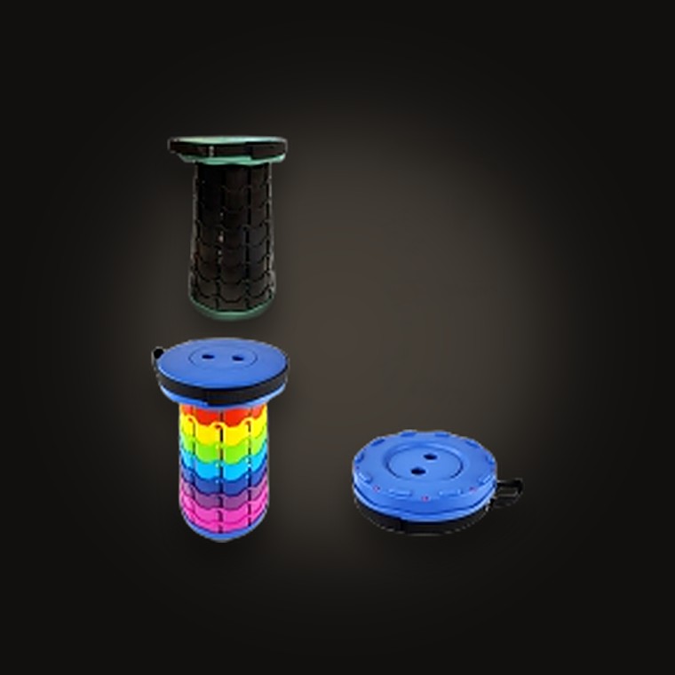 Plastic Stool Telescopic 25X45CM