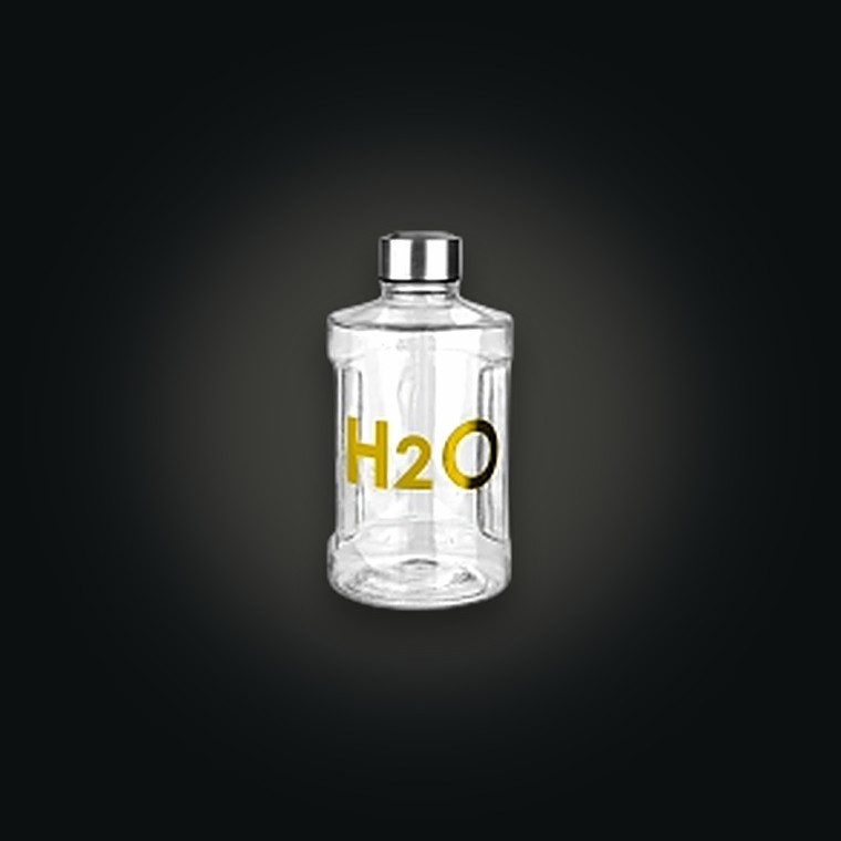 Glass Water Bottle 900ml