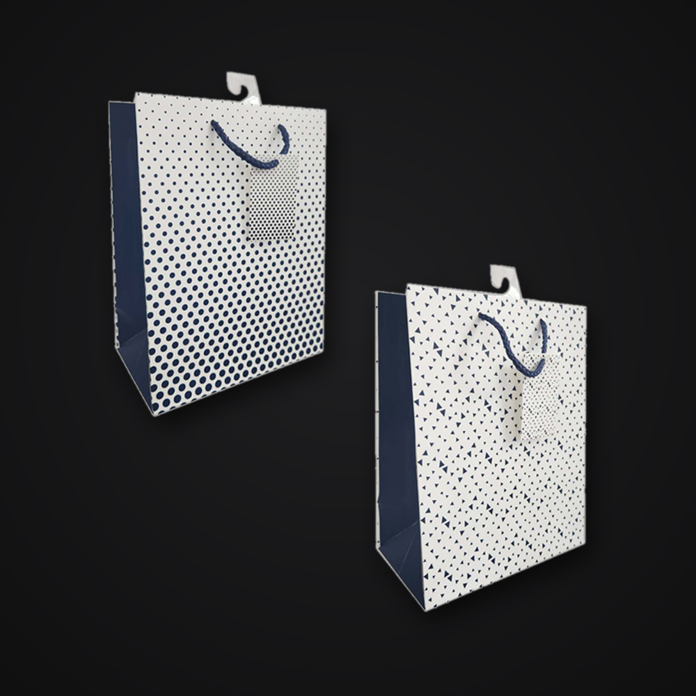 Blue Pattern Gift Bag (XL)