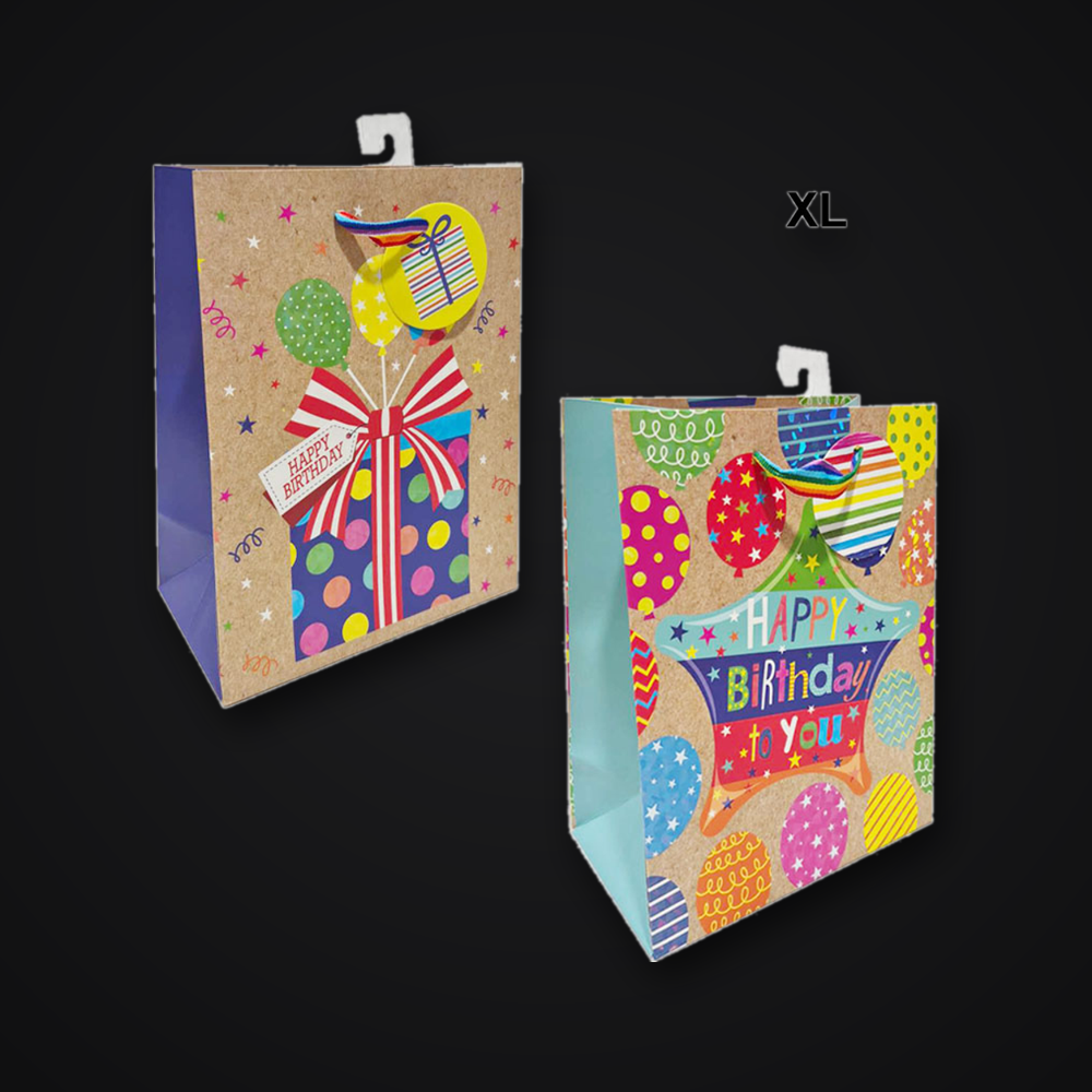 Birthday Present Gift Bag (XL)