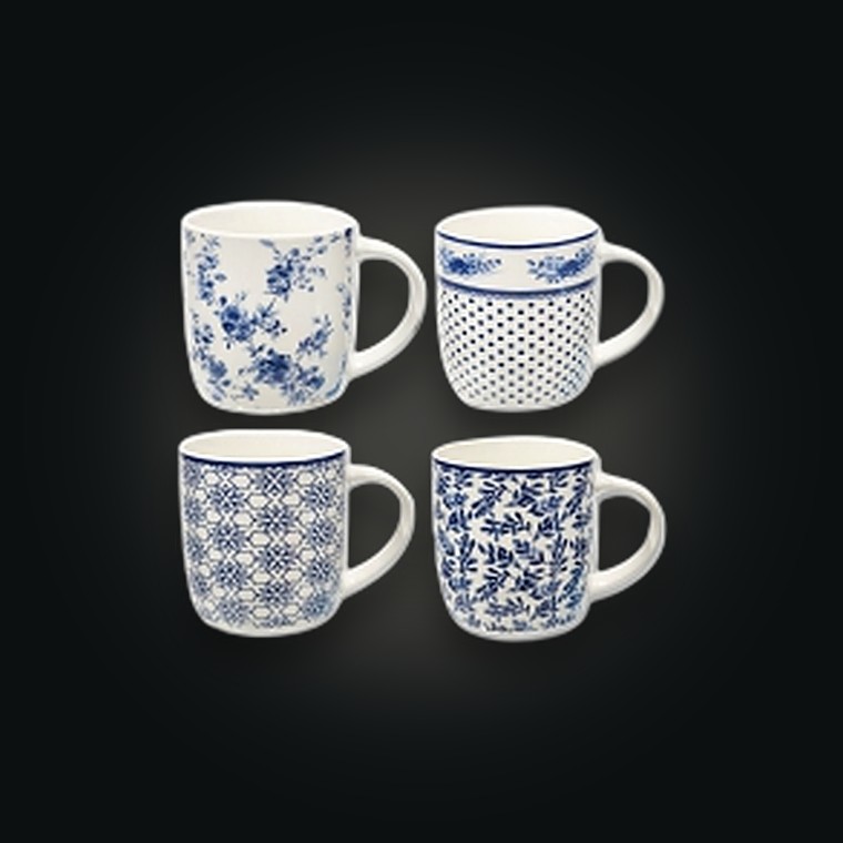 Ceramic Mug 4Asst