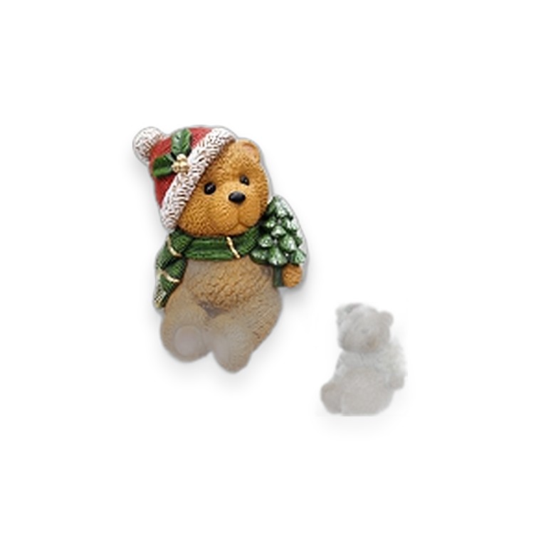 MGO Xmas Bear 25*27*29cm sitting+LED
