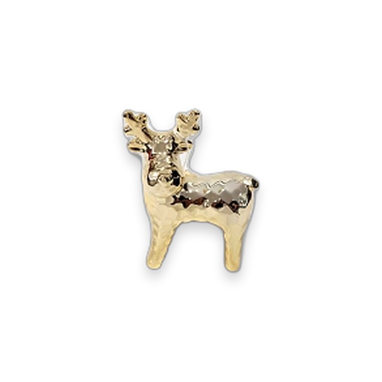 Porceilain Reindeer 6.8*12*16.3cm Gold